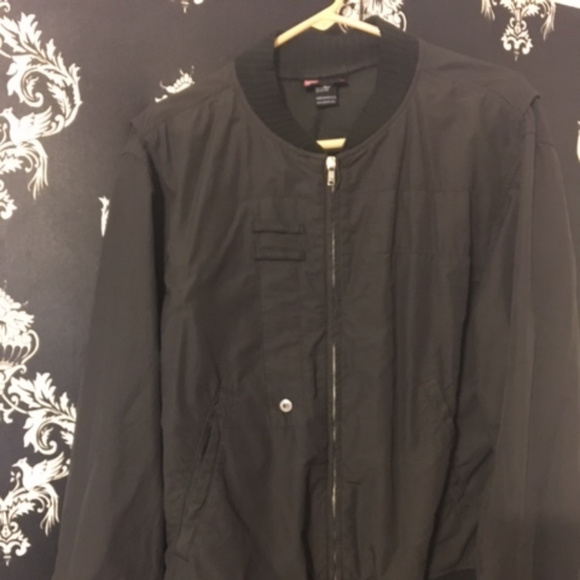 Diesel Light Black Bomber Zip Jacket - Picture 1 of 5